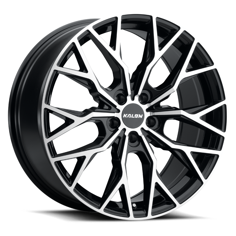 KALON WHEELS INFERNO 18x8 BLACK/ACCENT