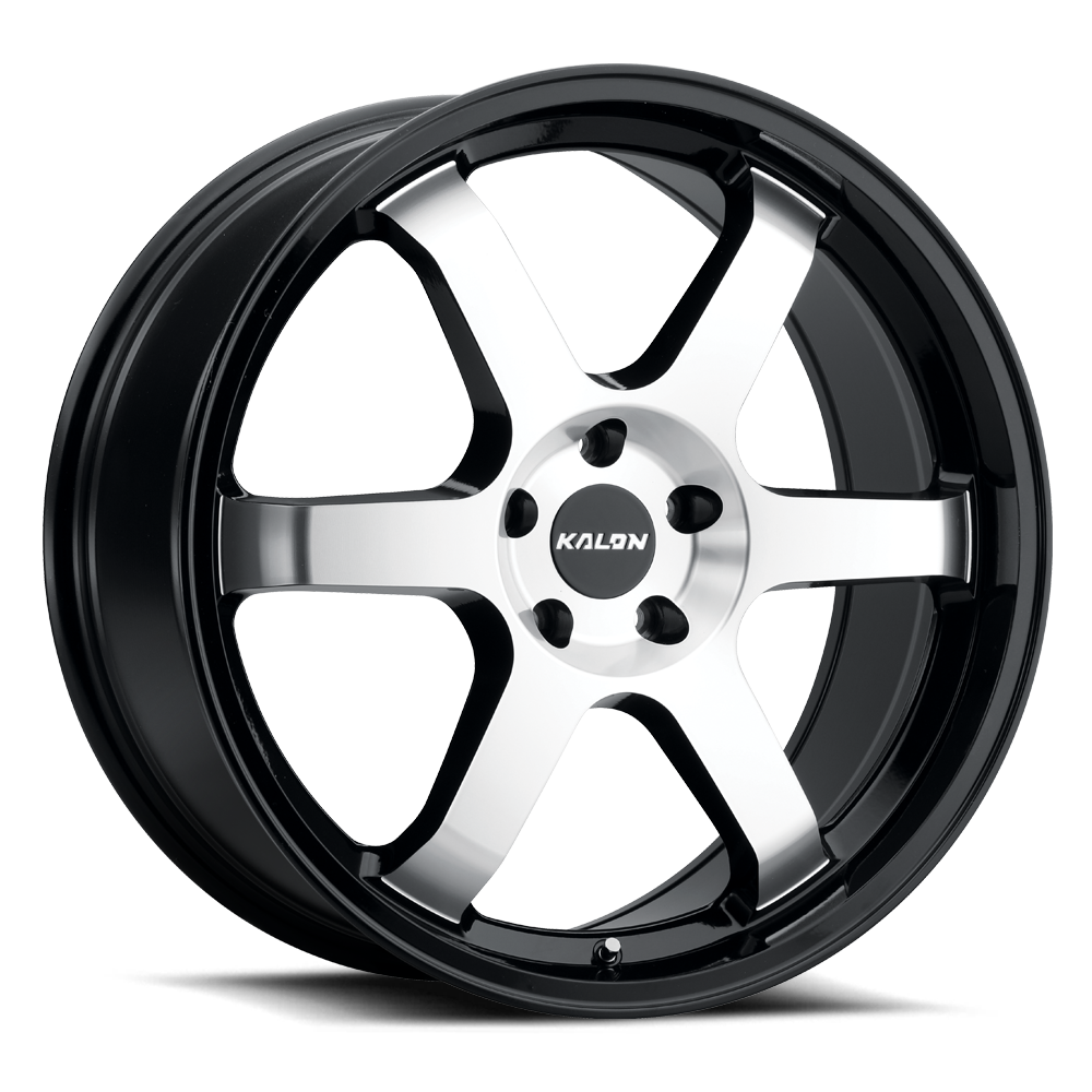 KALON WHEELS SUZUKA 17x7.5 BLACK/ACCENT