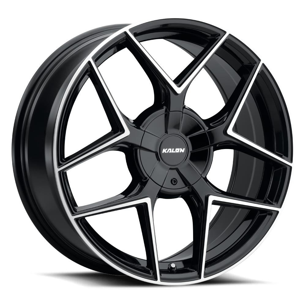 KALON WHEELS FALCON 17x7.5 BLACK/ACCENT