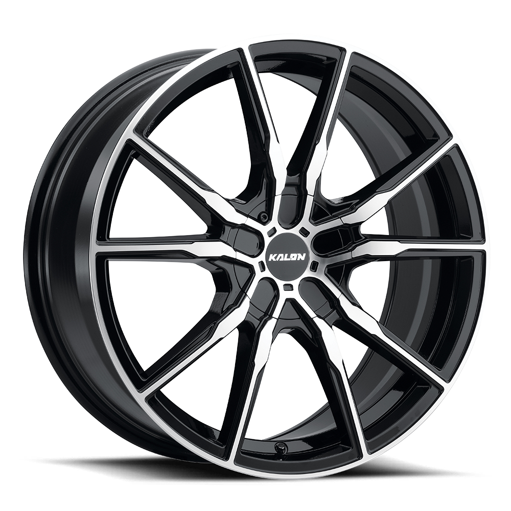 KALON WHEELS PYRO 18x8 BLACK/ACCENT